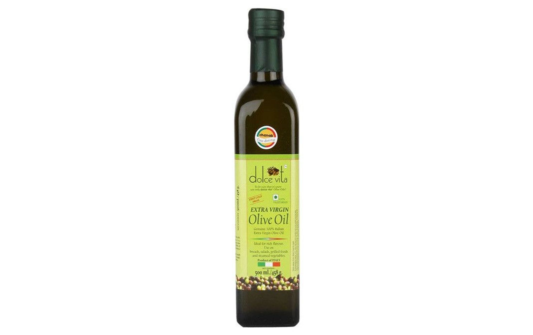 Dolce Vita Extra Virgin Olive Oil   Glass Bottle  500 millilitre